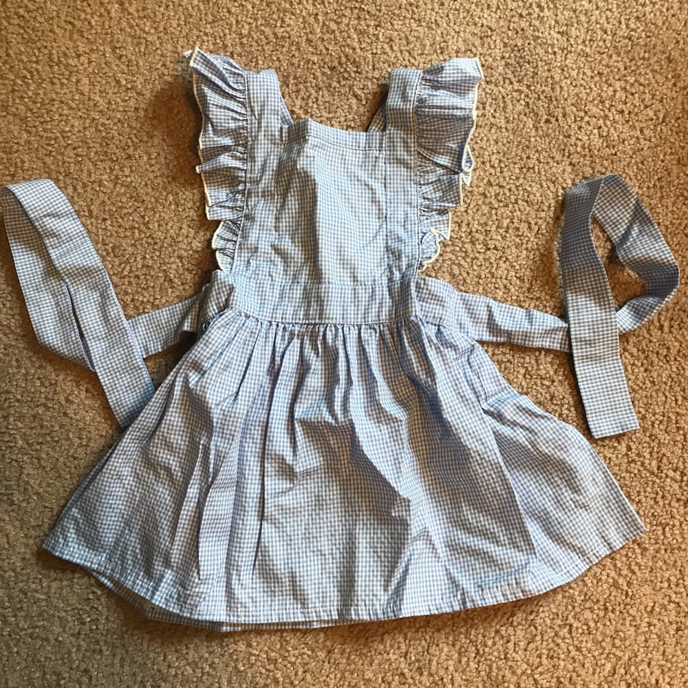 Smockingbird Blue Gingham Dress